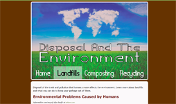 thumbnail disposal website screen shot