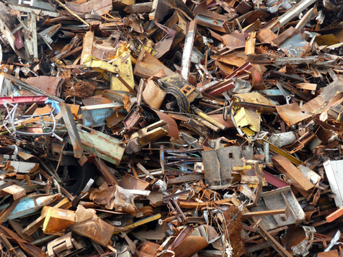 photograph of landfill